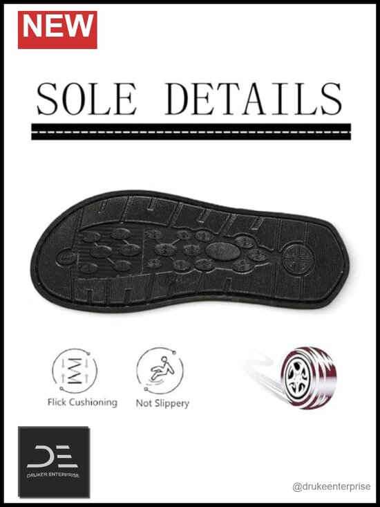 Men\'s PU Leather Slip On Slides Sandals Lightweight Comfort Open Toe Hand main image 3